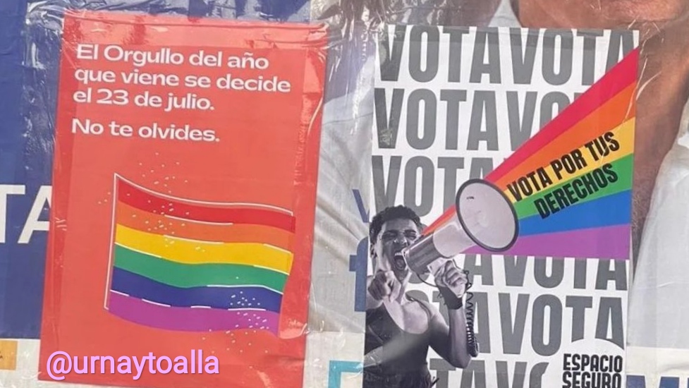 Campaña de @urnaytoalla pidiendo reflexionar el voto el 23-J